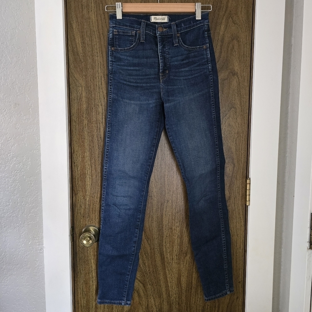 Madewell 10" High-Rise Skinny Jeans Size 24
